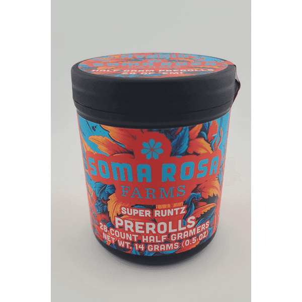 Soma Rosa Preroll 0.5g Hybrid Super Runtz 28pk