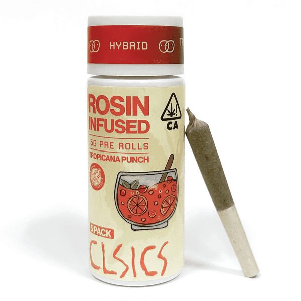 CLSICS Rosin Preroll 5pk 0.5g Hybrid Tropicana Punch