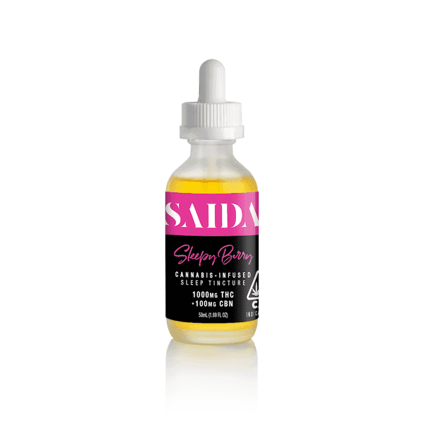 Saida Tincture 1000mg Indica Sleepy Berry 10:1 THC:CBN