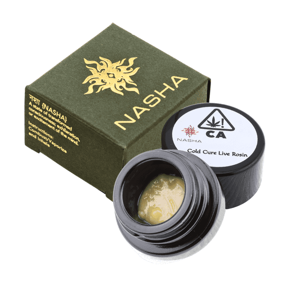 Nasha Cold Cure Live Rosin 1g Hybrid Tropical Cherry