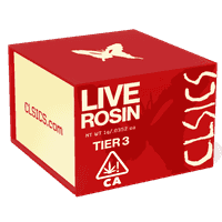 CLSICS Tier 3 Live Rosin 1g Indica ATF
