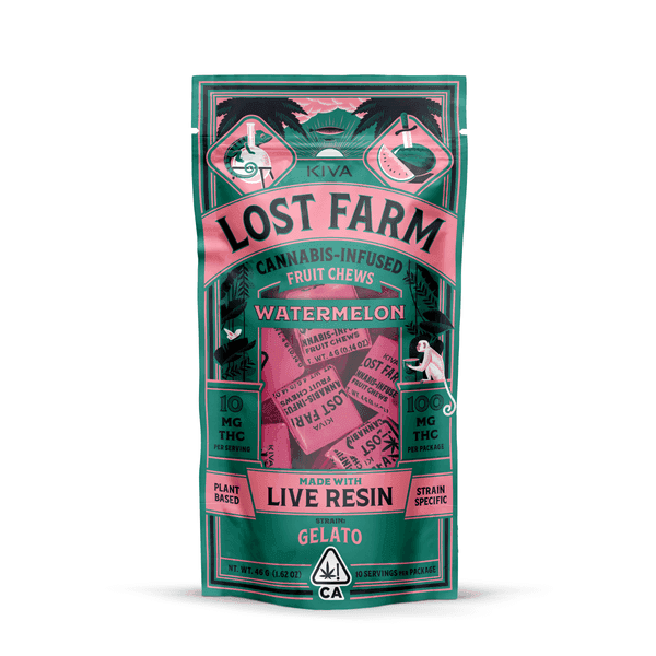 Lost Farm Chews Watermelon Gelato