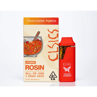 CLSICS Live Rosin All-In-One Cartridge 1g Hybrid Tropicana Punch