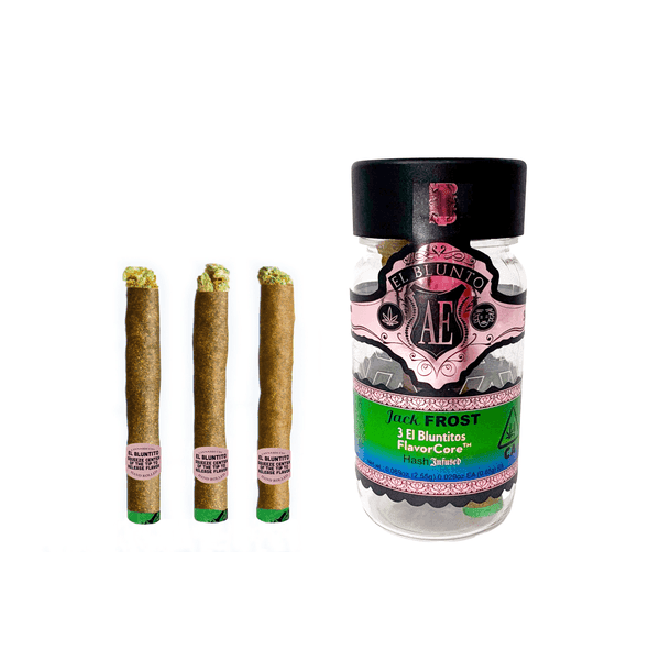 El Blunto FlavorCore Rose Gold Hash Bluntito .85g Sativa Jack Frost 3pk