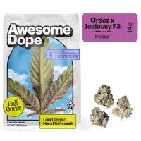 Awesome Dope Smalls Flower 14g Indica Oreoz x Jealousy F3
