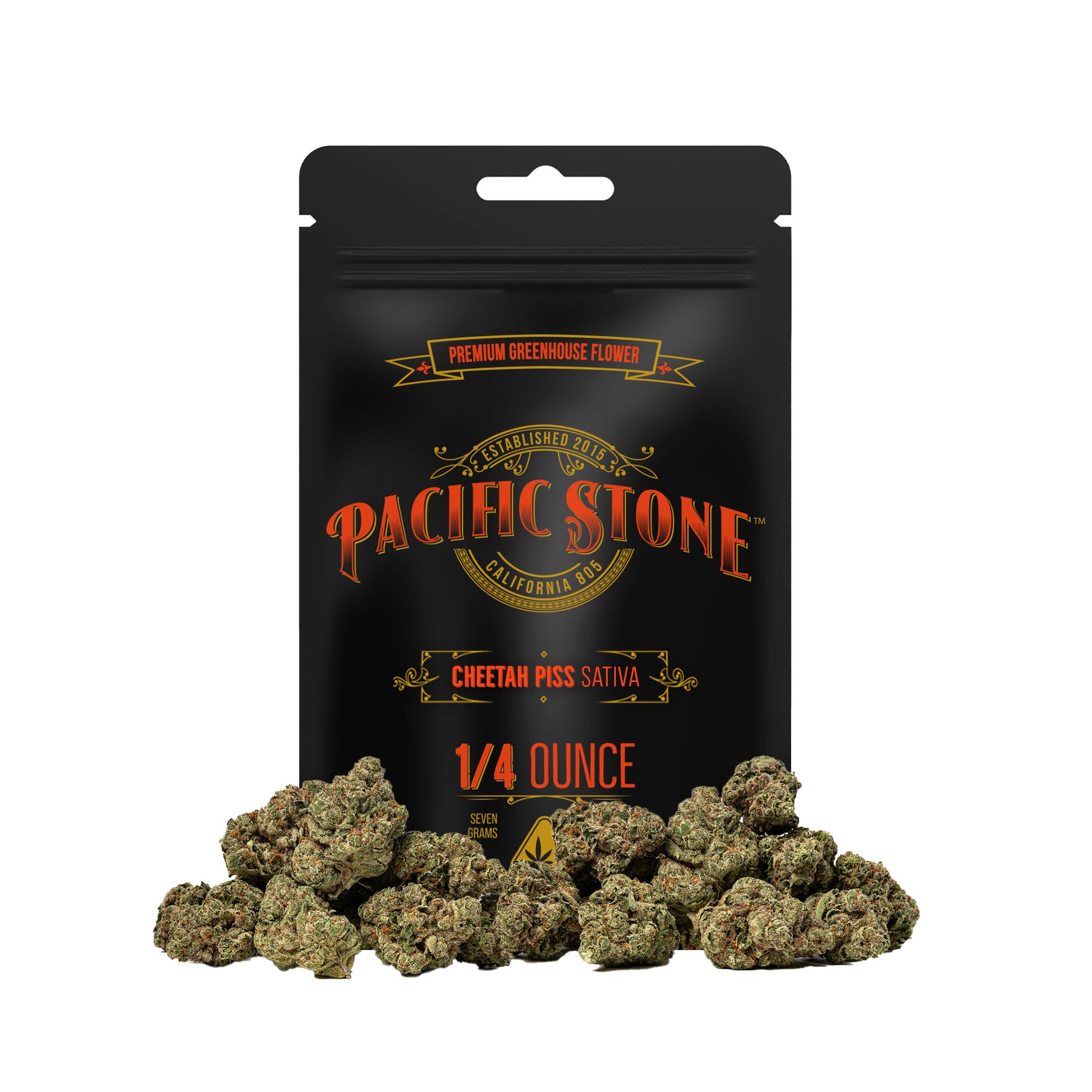 Pacific Stone Flower 7.0g Pouch Sativa Cheetah Piss