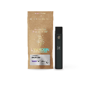 PAX Trip All-In-One Live Rosin with Diamonds 1g Hybrid Snow Cap