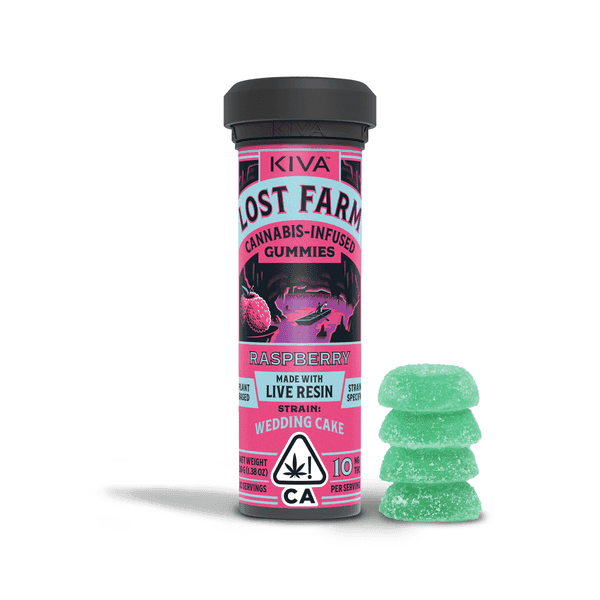 Lost Farm Gummies Raspberry Wedding Cake