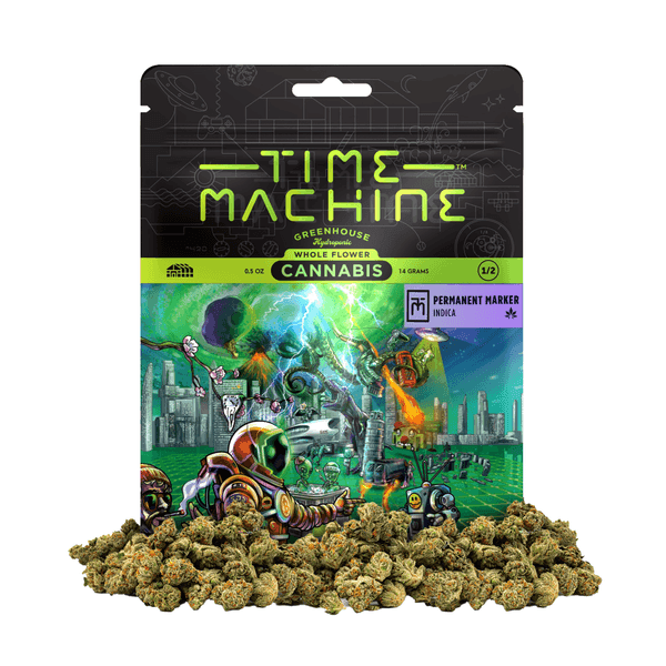 Time Machine Flower 14g Indica Permanent Marker 8ct