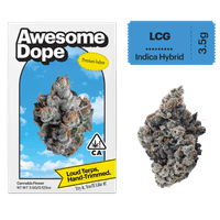 Awesome Dope Indoor Flower 3.5g Indica Hybrid LCG
