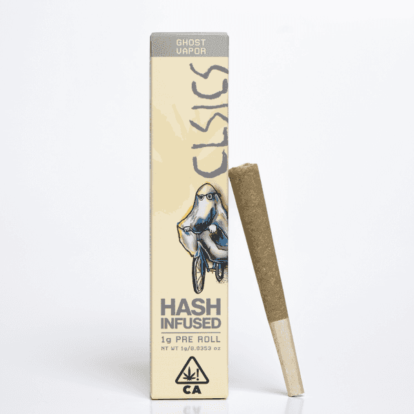 CLSICS xT Hash Preroll 1g Indica Ghost Vapor