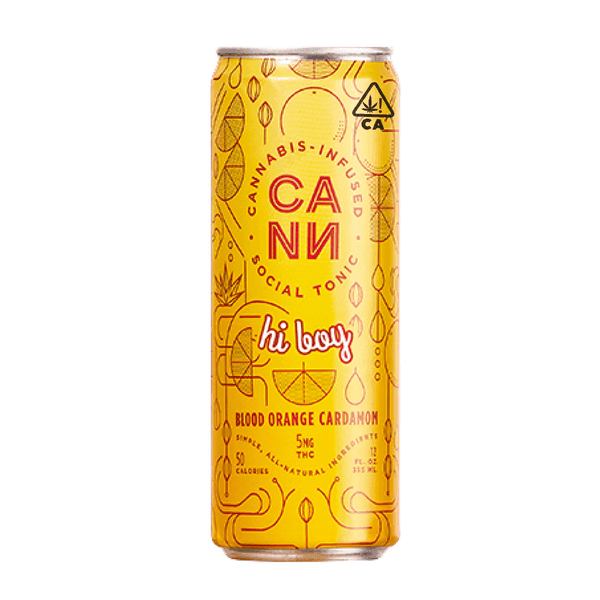 CANN Hi Boys Blood Orange Cardamom 4pk