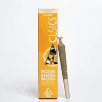 CLSICS Trifecta 1.2g Rosin Hash Preroll Sativa Clockwork Lemon