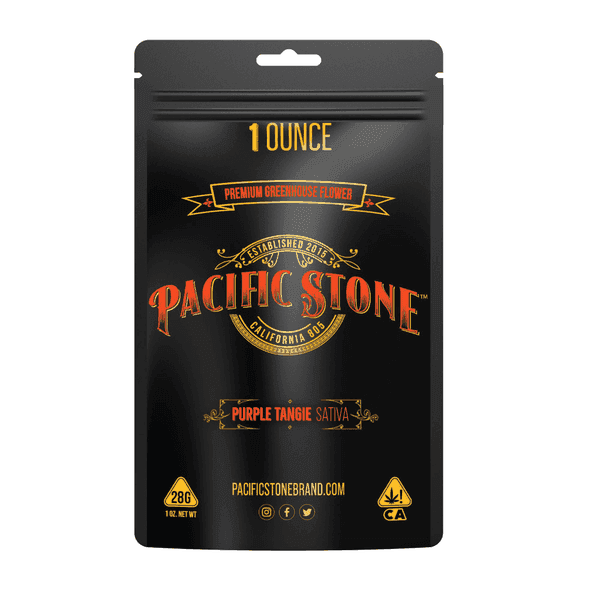 Pacific Stone Flower 28.0g Pouch Sativa Purple Tangie 4ct