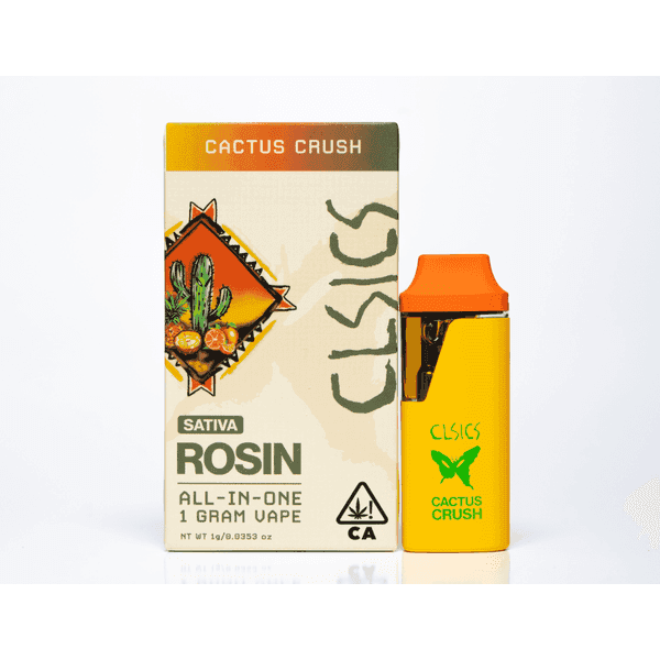 CLSICS Live Rosin All-In-One Cartridge 1g Sativa Cactus Crush