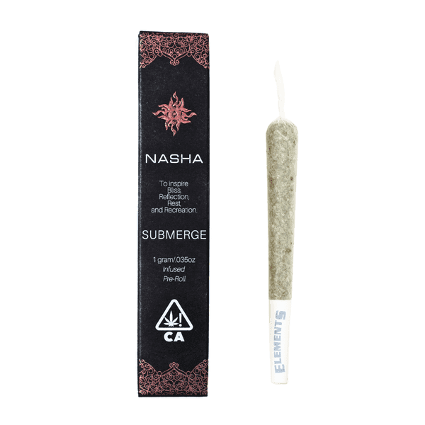 Nasha Preroll Submerge Indica Hybrid OGxSkunk1/Grape Pie