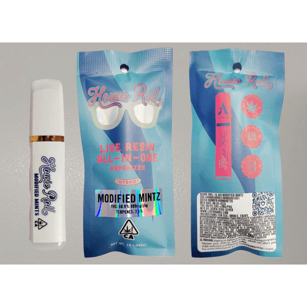Howie Roll All-In-One Cartridge 1g Hybrid Modified Mintz