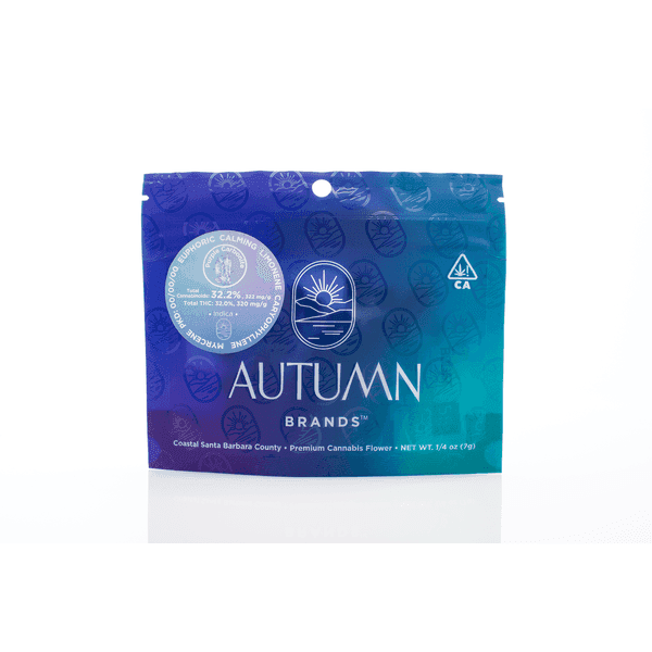 Autumn Brands Flower 7g Pouch Indica Purple Carbonite
