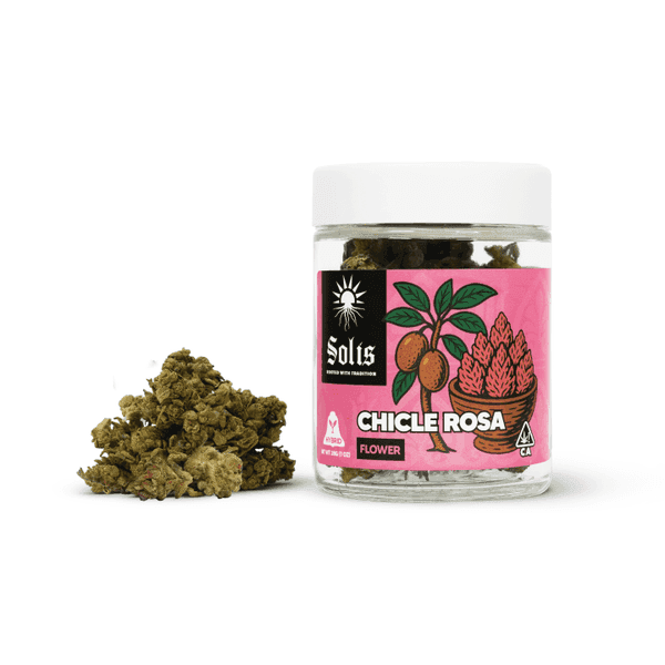 Solis Flower 28g Hybrid Chicle Rosa