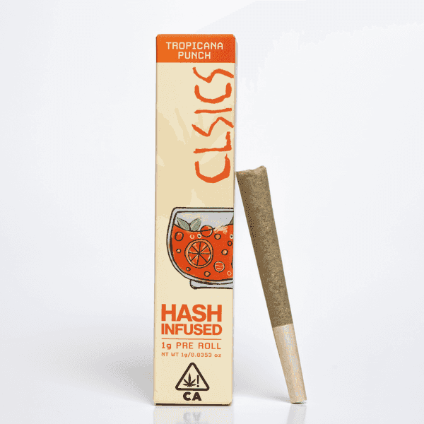 CLSICS Hash Preroll 1g Hybrid Tropicana Punch