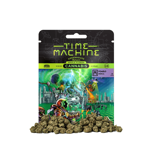 Time Machine Flower 3.5g Indica Pomelo 16ct