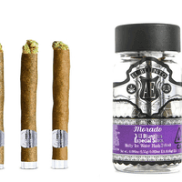 El Blunto Especial Silver Hash Bluntito .85g Indica Morado 3pk 2.55g