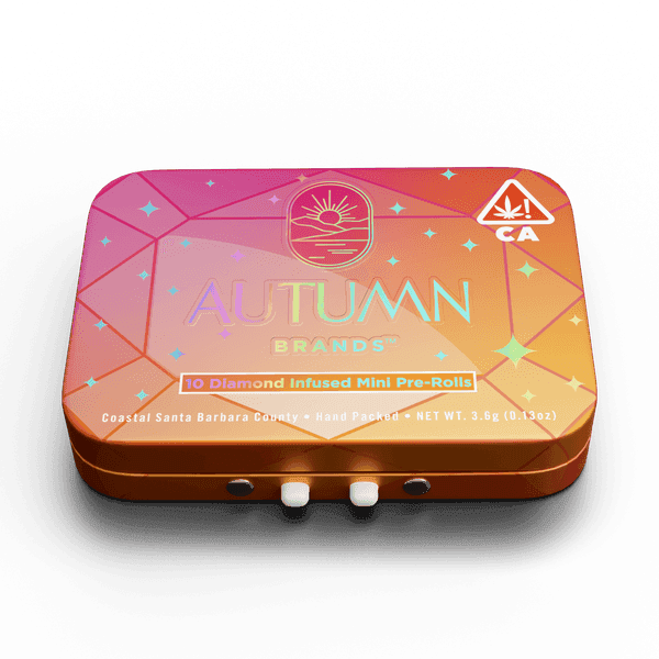 Autumn Brands Diamond Infused Mini Preroll 10pk Hybrid Funkalicious