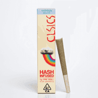 CLSICS Hash Preroll 1g Hybrid Rainbow Beltz