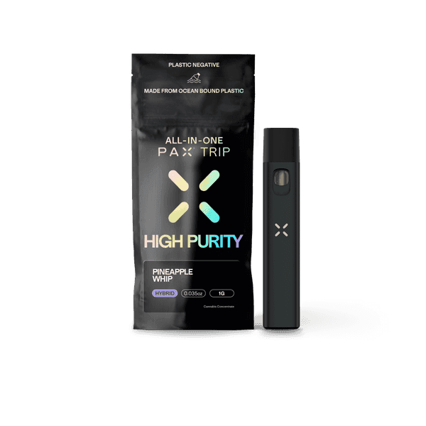 PAX Trip All-In-One High Purity THC 1g Hybrid Pineapple Whip