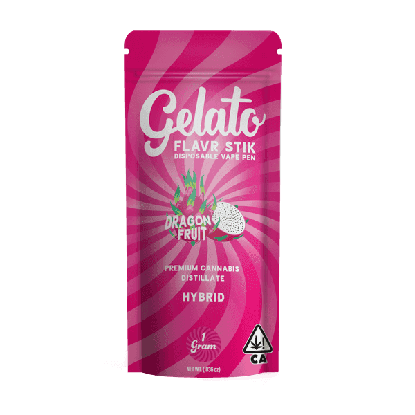 Gelato Flavors All-In-One 1g Hybrid Dragon Fruit 10pk