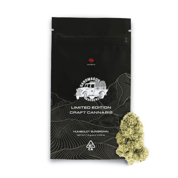 Nasha Flower Bandwagon Gardens 14g Indica Velvet Lushers