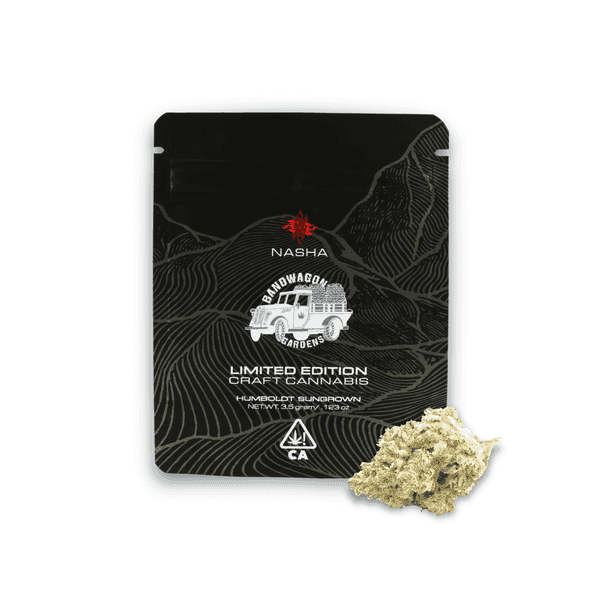Nasha Bandwagon Gardens Flower 3.5g Hybrid Kush Crashers