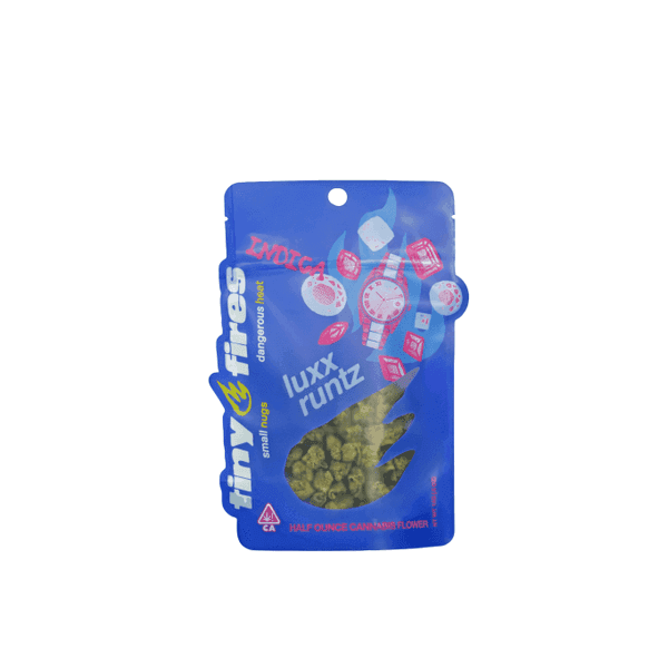 Tiny Fires Flower 14g Indica Luxx Runtz