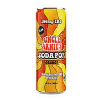 Uncle Arnie's Beverage 12oz Orange Soda 100mg 12pk