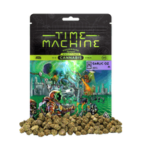 Time Machine Flower 14g Indica Garlic OZ 8ct