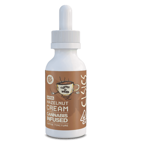 CLSICS Live Rosin Tincture Sativa Coffee and Weed: Hazelnut Cream