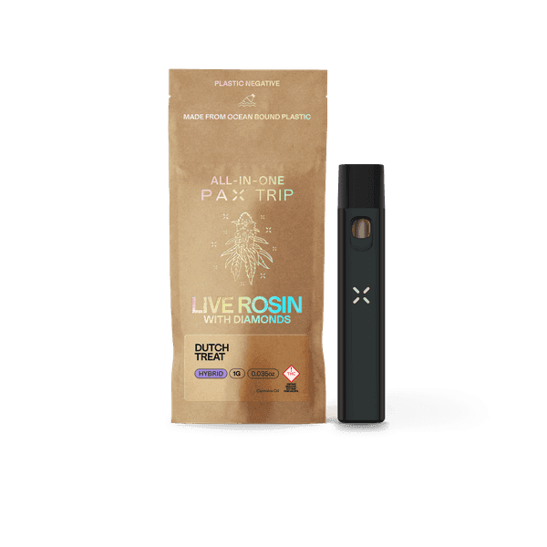 PAX Trip All-In-One Live Rosin with Diamonds 1g Hybrid Dutch Treat
