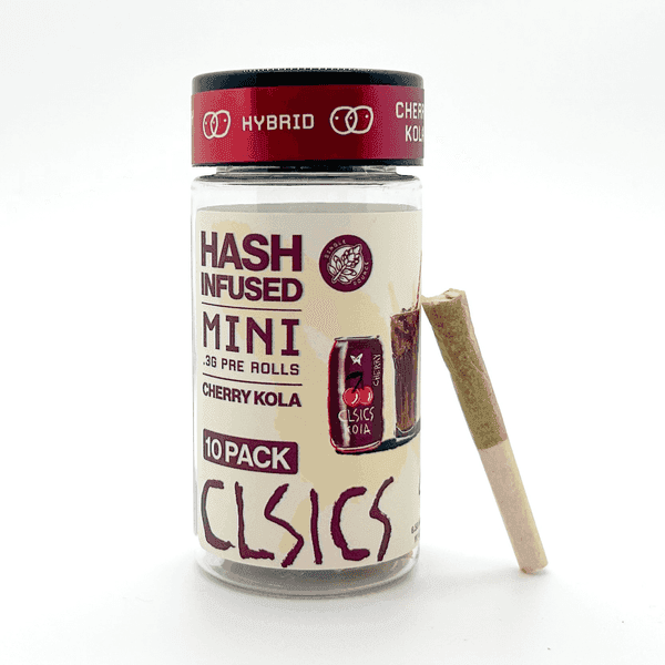 CLSICS Hash Preroll 10pk Hybrid Cherry Kola