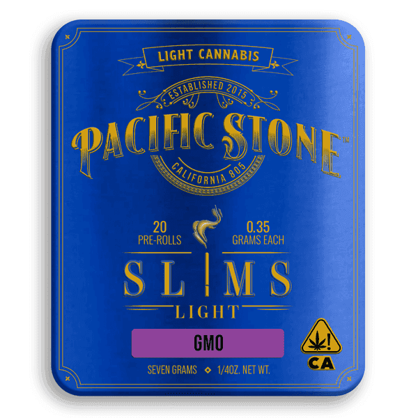 Pacific Stone Slims Light 0.35g Indica GMO 20-Pack 7.0g