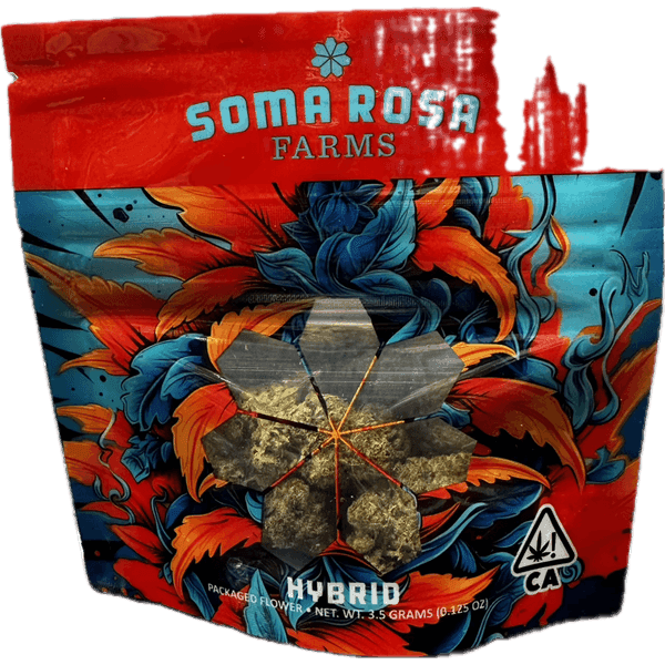 Soma Rosa Flower 3.5g Hybrid Apple Tartz