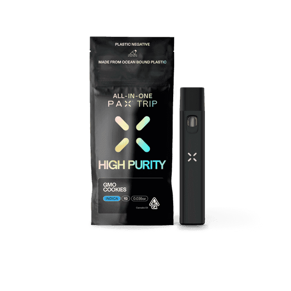 PAX Trip All-In-One High Purity THC 1g Indica GMO Cookies