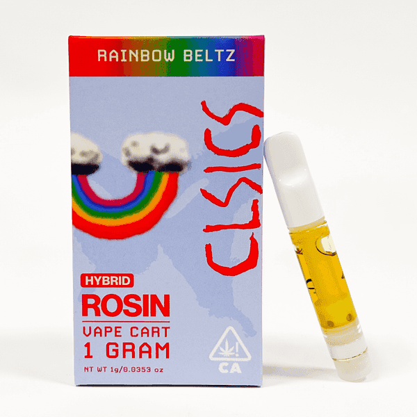 CLSICS Live Rosin Cartridge 1g Hybrid Rainbow Beltz