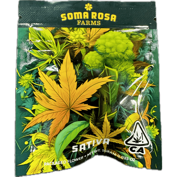 Soma Rosa Flower 1g Sativa Lemon Royale