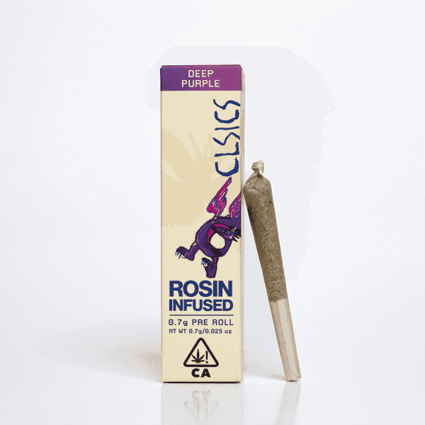 CLSICS Rosin Preroll 0.7g Indica Deep Purple