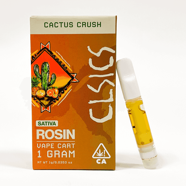 CLSICS Live Rosin Cartridge 1g Sativa Cactus Crush