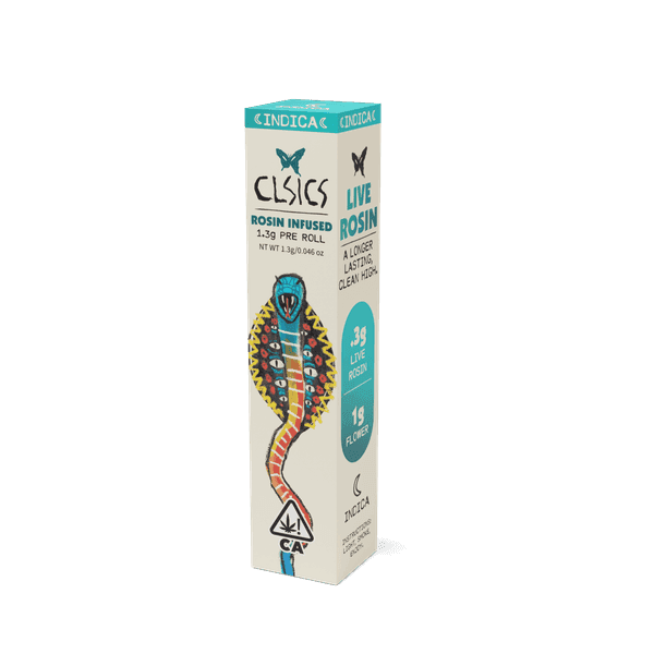 CLSICS Rosin Preroll 1.3g Indica Berry Prism