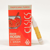 CLSICS Live Rosin Cartridge 1g Hybrid Tropicana Punch