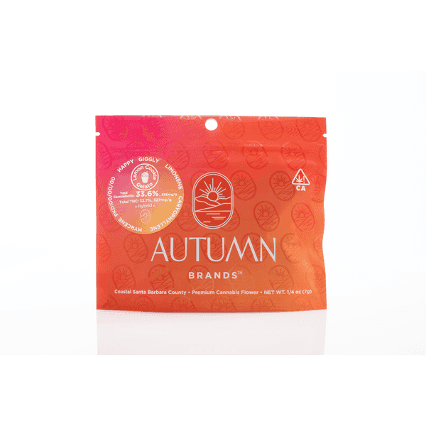 Autumn Brands Flower 7g Pouch Hybrid Lemon Cookie Gelato