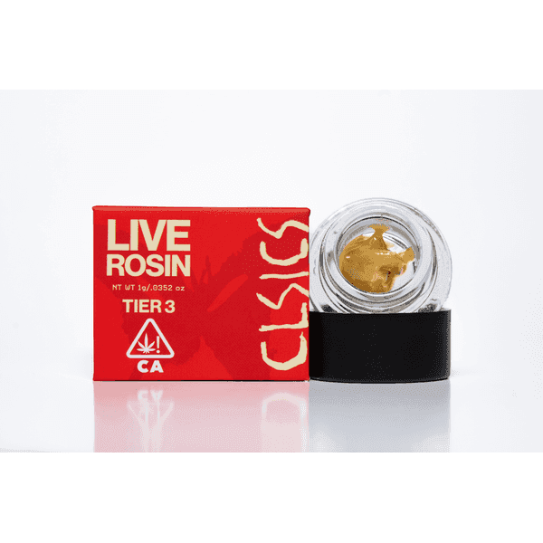 CLSICS Tier 3 Live Rosin 1g Indica Donny Burger