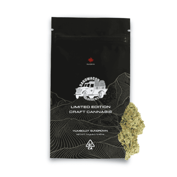 Nasha Flower Bandwagon Gardens 14g Indica Slurty3/Governmint Oasis